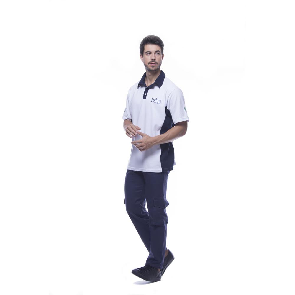 [Camisa Polo Manga Curta Masculina - II]