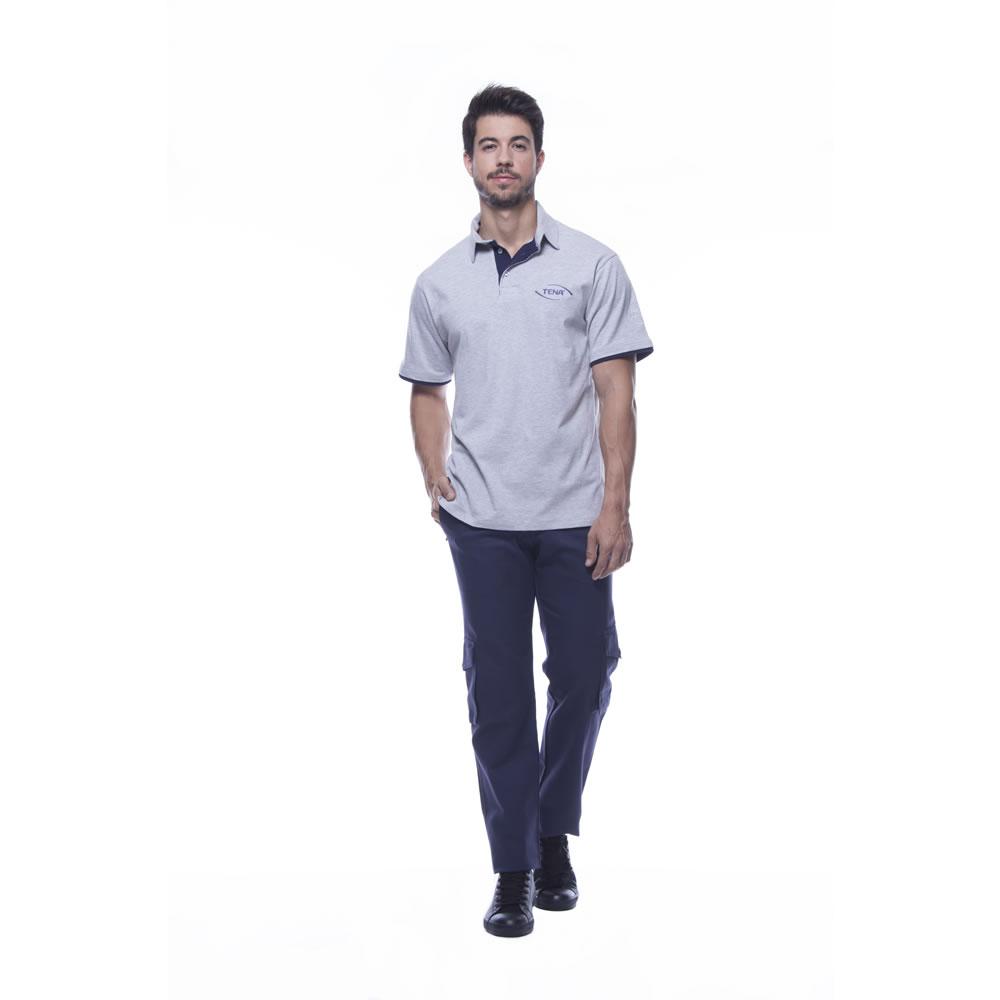 [Camisa Polo Manga Curta Masculina - I]